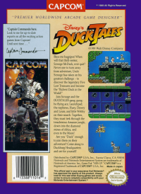 Duck Tales NES  box art